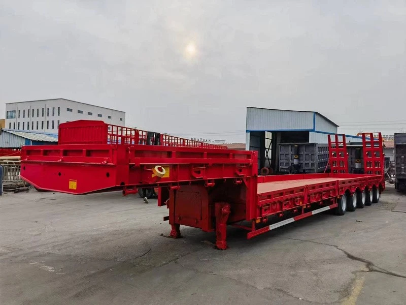 Removable Low Bed Semi Trailer