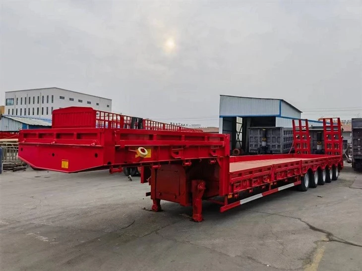 Removable Low Bed Semi Trailer