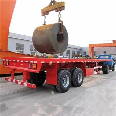 2 Axle 40Ft Flatbed Semi Trailer