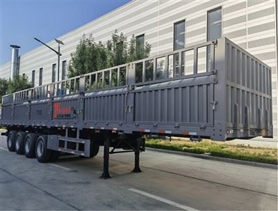4 Axles Fence Semi Trailer