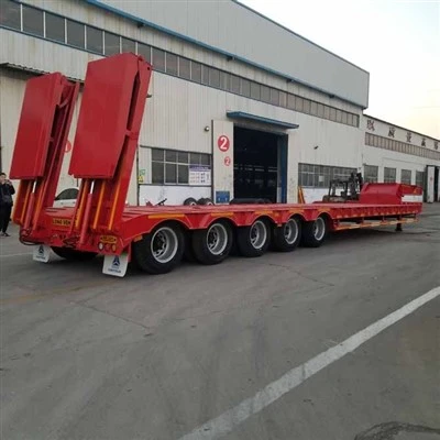 5 Axle Heavy Duty Low Bed Trailer