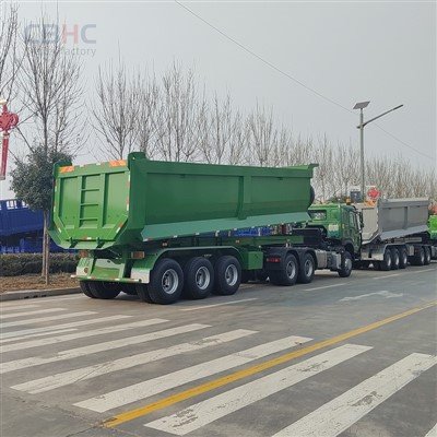 Dump Tipper Semi Trailer