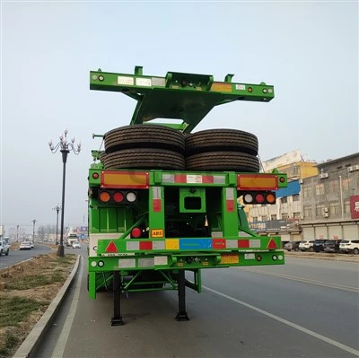 Skeleton Container Semi Trailer
