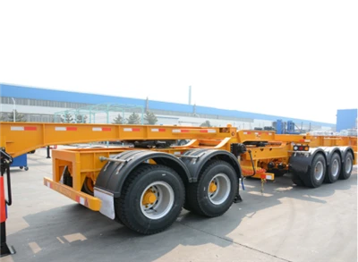 2 Axle 40 Foot Skeleton Container Trailer