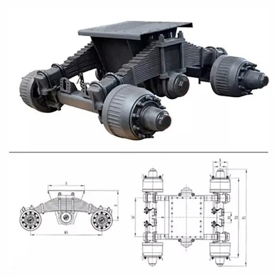 Bogie Suspension For Semi Trailer