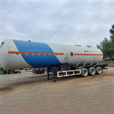 Heavy Truck Trailer 40-60 Cbm LNG/ CNG/ LPG Tank Trailer