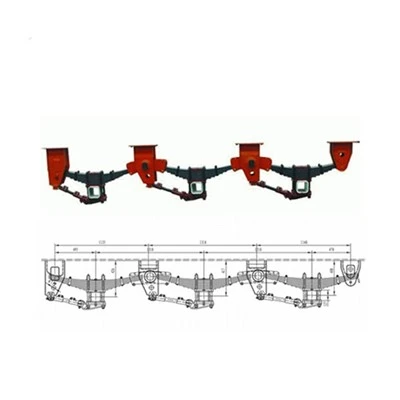 Leaf Spring Trailer Mechanical Suspension System
